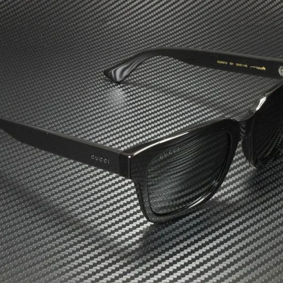 Gucci Men's Black Smoked Fashion Sunglasses